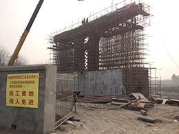 成都市二環(huán)路高架橋墩試驗(yàn)